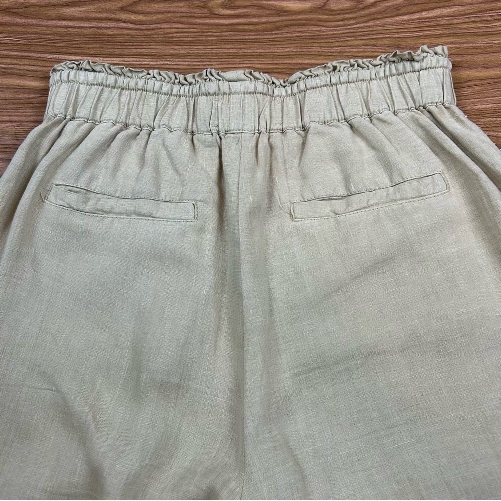 Michael Stars Jules High-Rise Wide Leg Linen Pants - Small - Picture 8 of 10